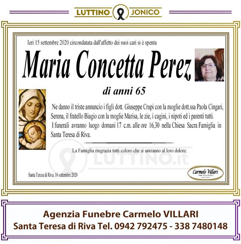 Maria Concetta  Perez 